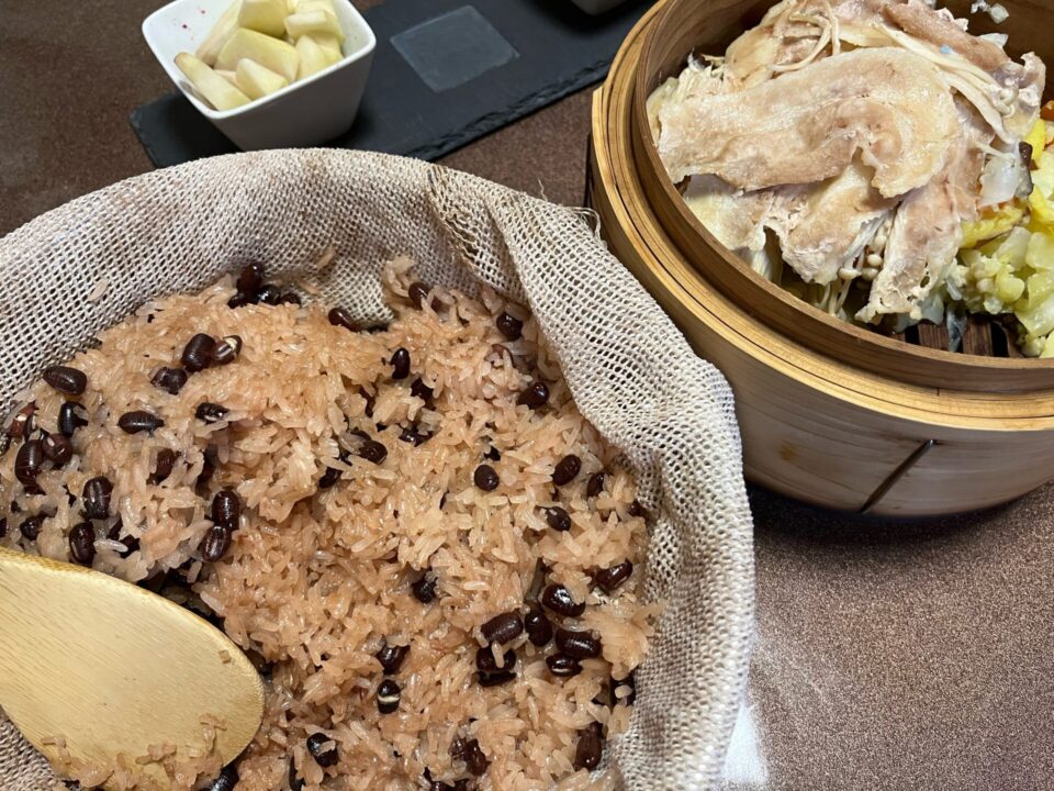 直径22cmの深さのある檜せいろ