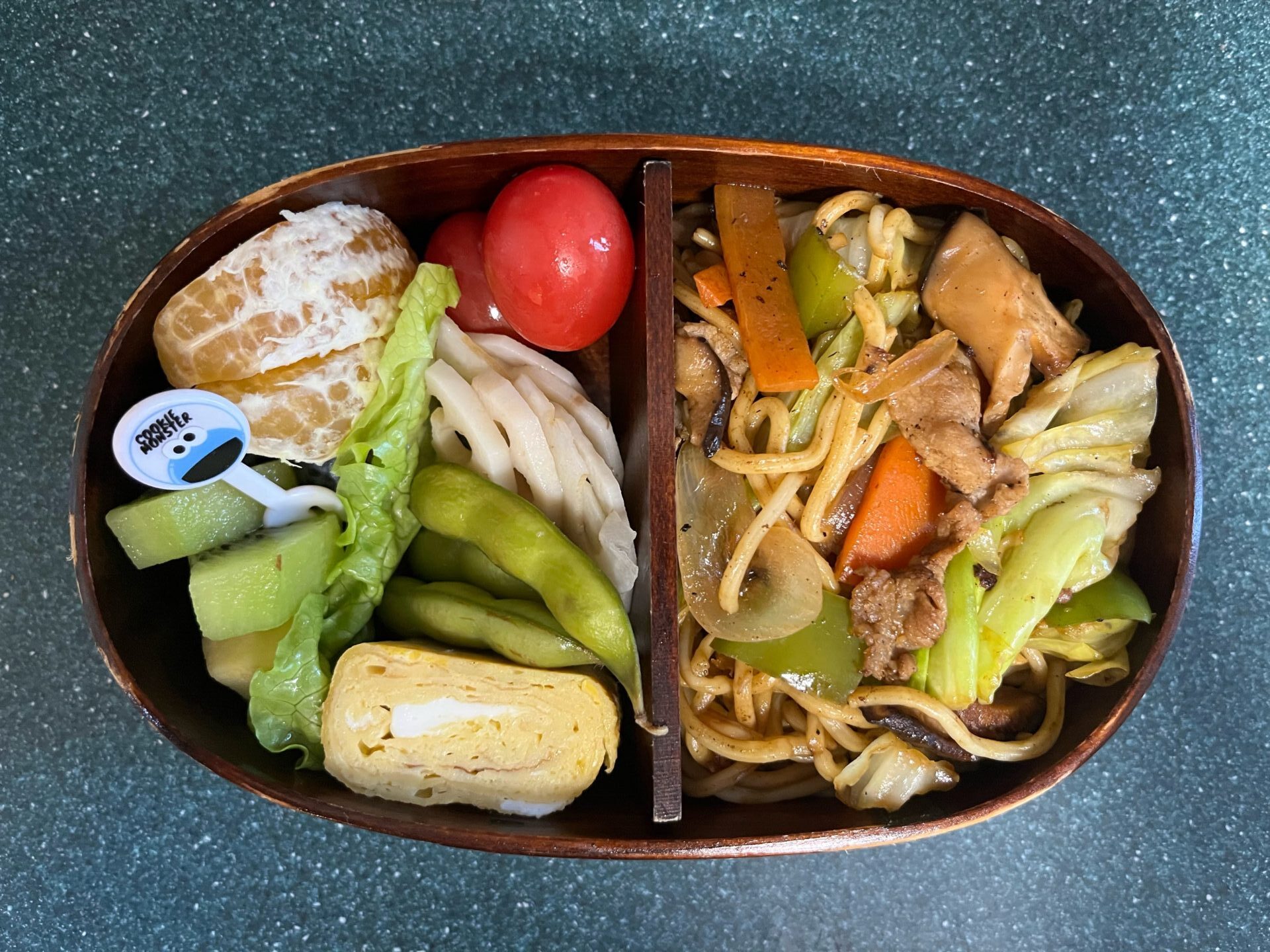 今日のお弁当(1/24)
焼きそばでした
