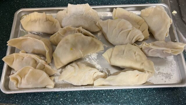 餃子作り