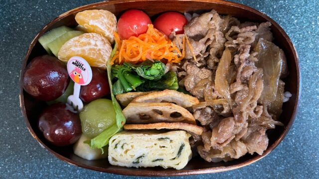 今日のお弁当(2/5)