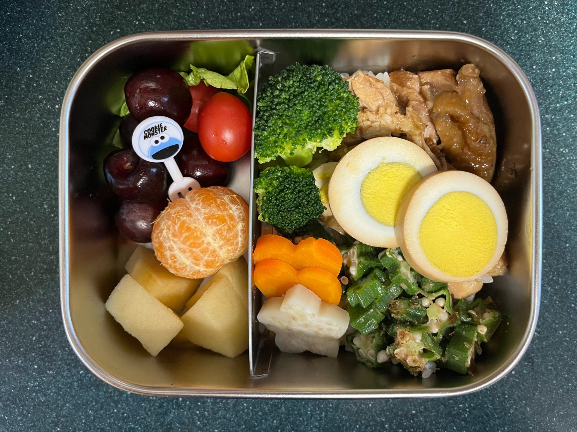 今日のお弁当(2/18)
鳥丼でした