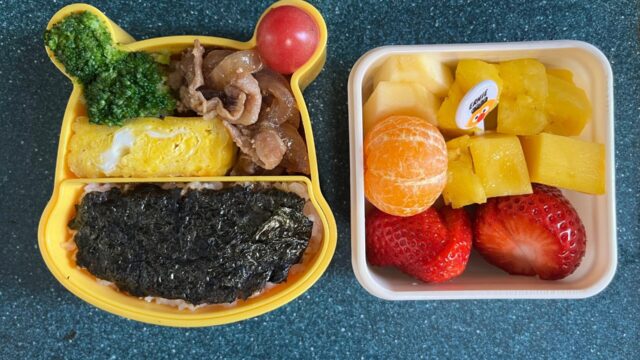 今日のお弁当(4/1)