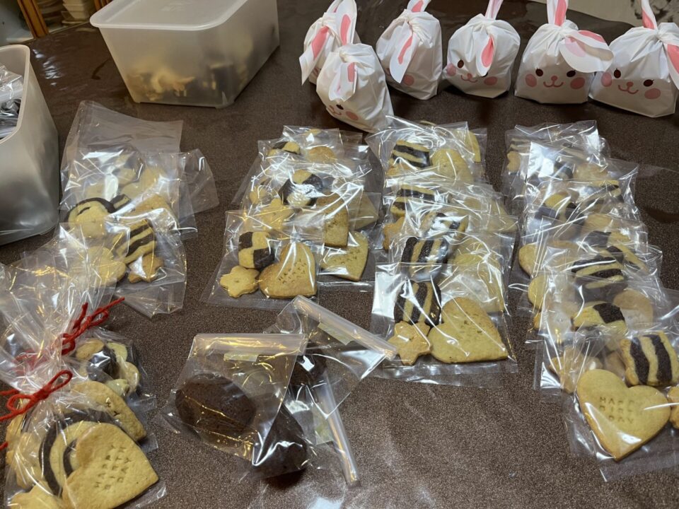 45個、ギフトを作ります