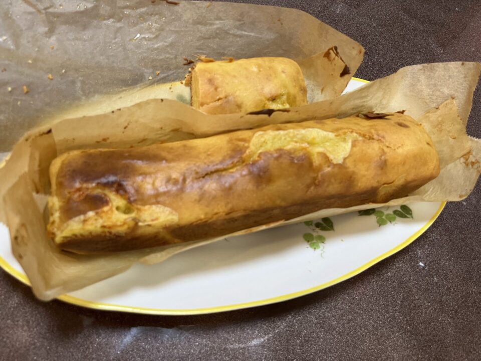 チーズドッグ風ホットケーキ