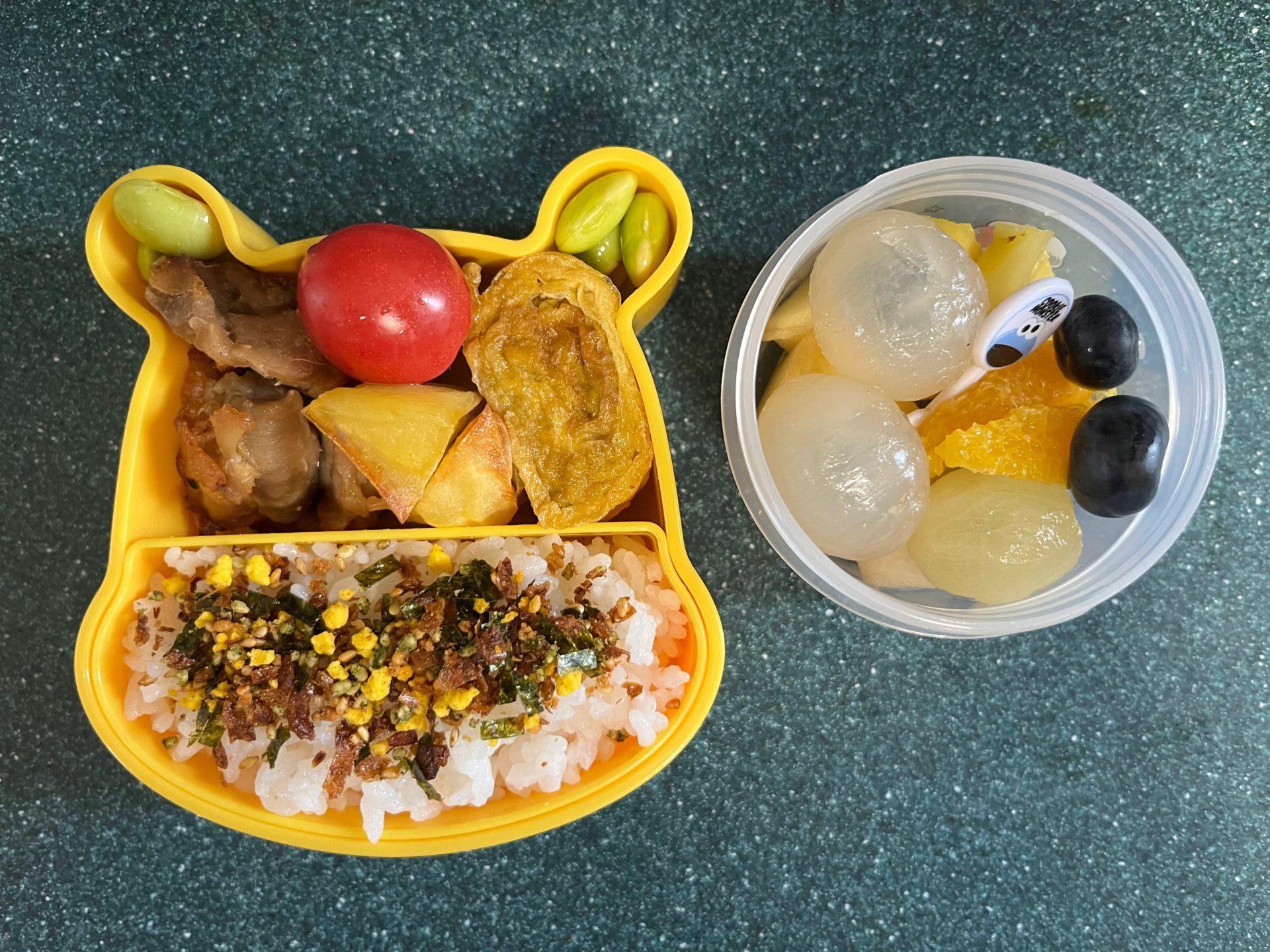 今日のお弁当(5/26)
メインは塩レモンチキンでした