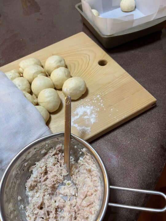 ツナちぎりパン