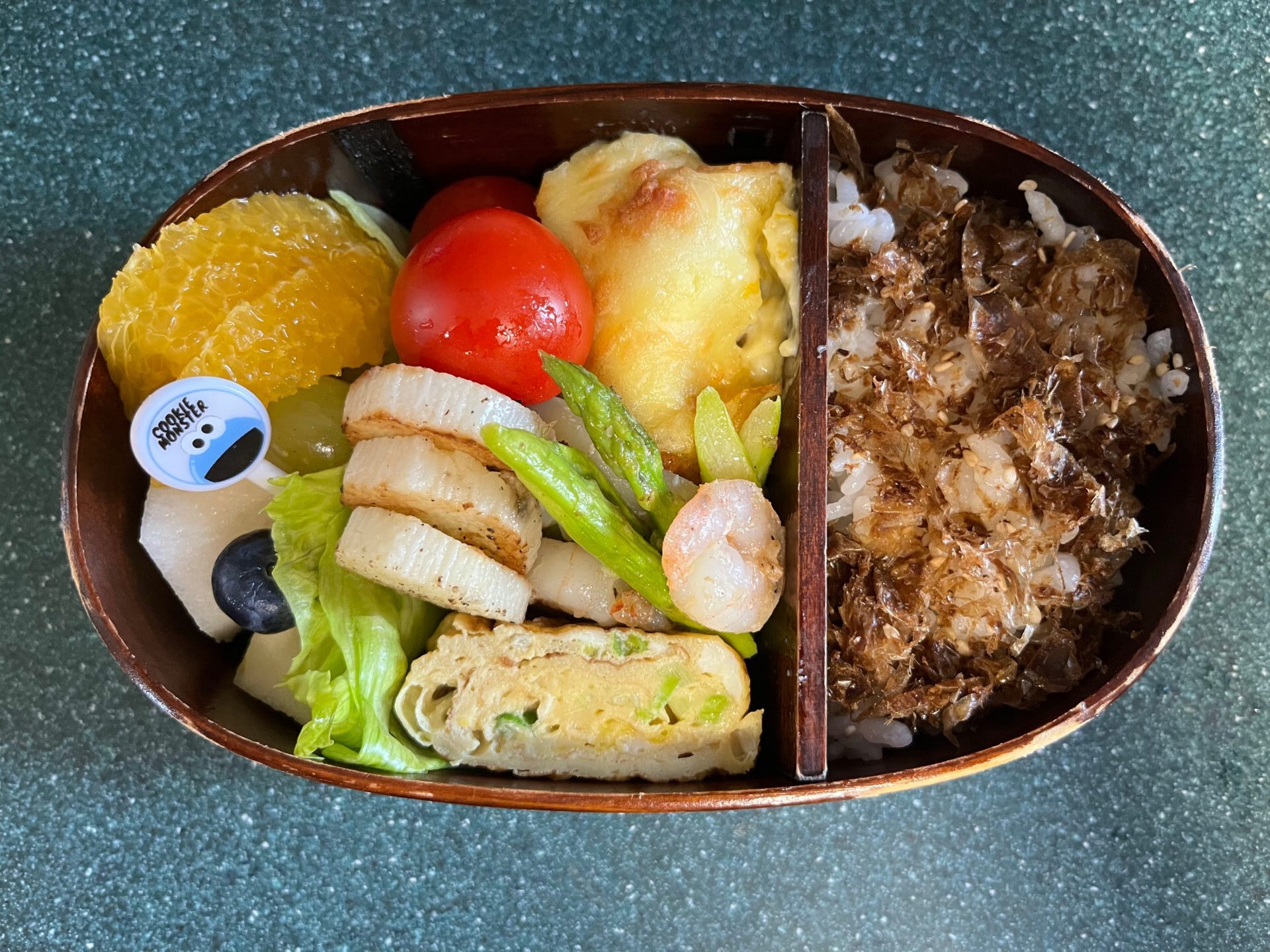 今日のお弁当(6/11)
メインはかぼちゃチキングラタンでした