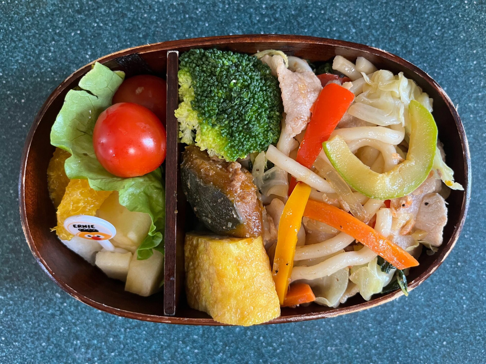 今日のお弁当(6/19)
焼きうどんでした
