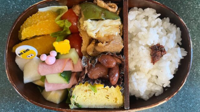 今日のお弁当(6/25)