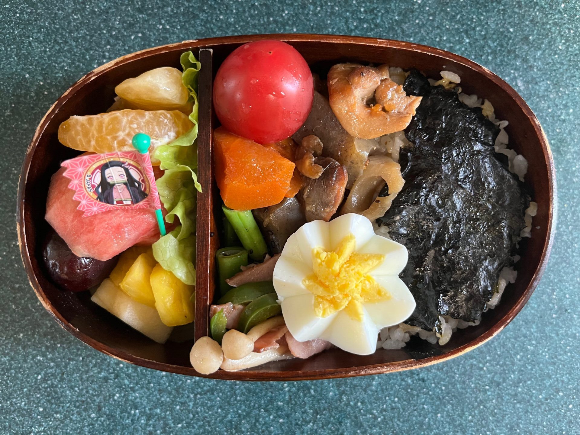 今日のお弁当(7/3)
メインは筑前煮でした
