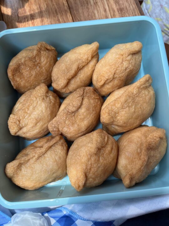 おいなりさんのお弁当