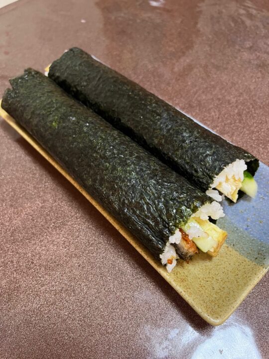 太巻き、巻けました