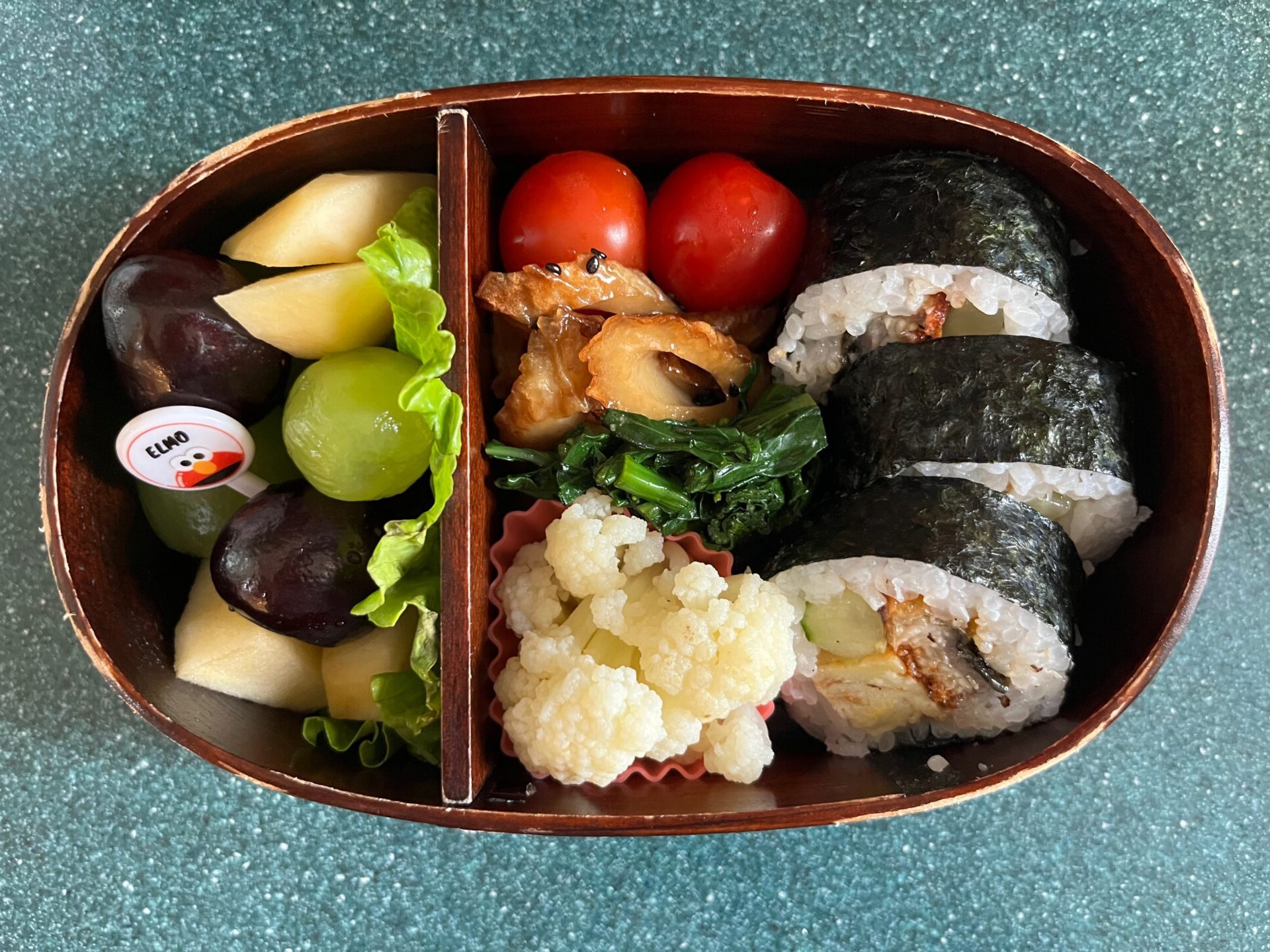 今日のお弁当(7/30)
うなぎ太巻きでした