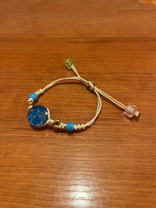 長女のブレスレット