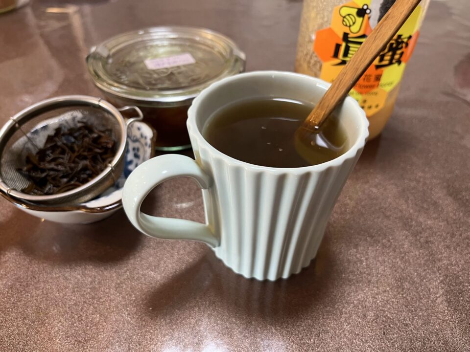 金柑蜂蜜ティー