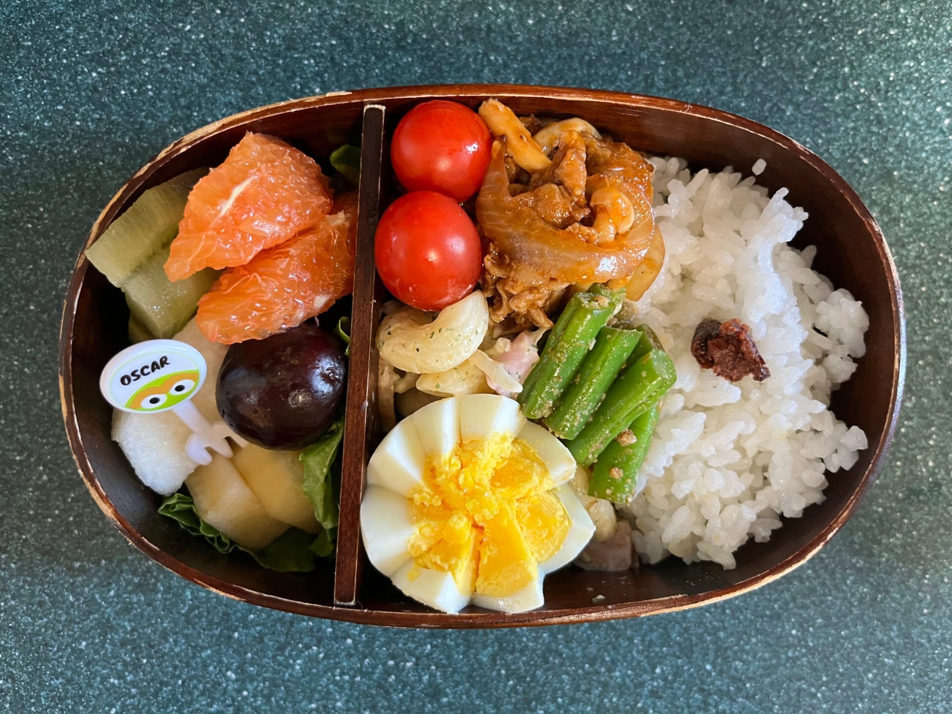 今日のお弁当(9/2)
メインはポークチャップでした
