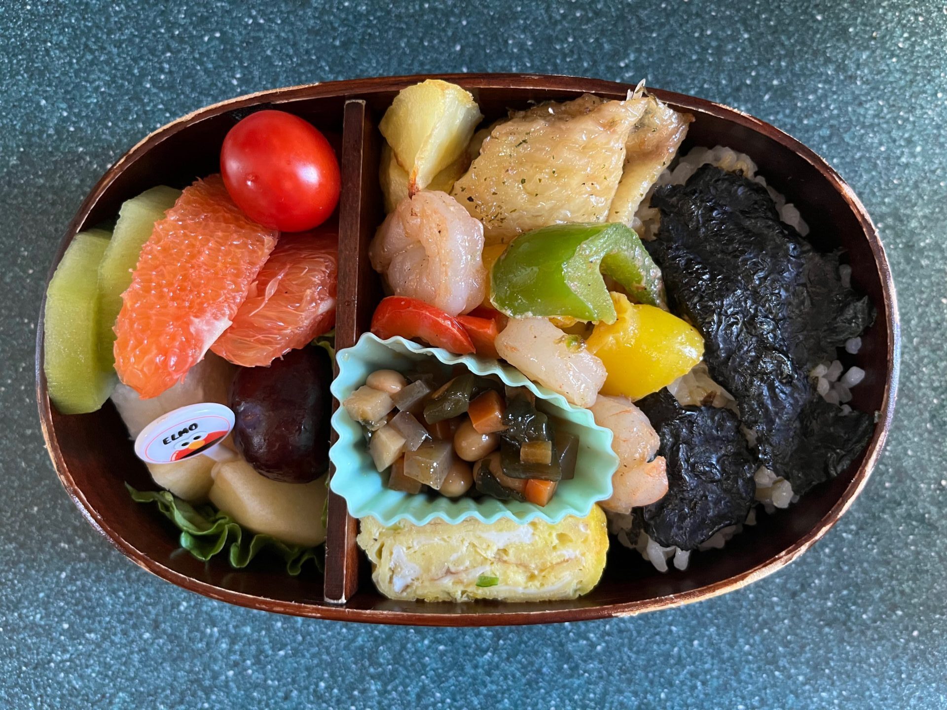 今日のお弁当(9/3)
メインは手羽中のグリルでした