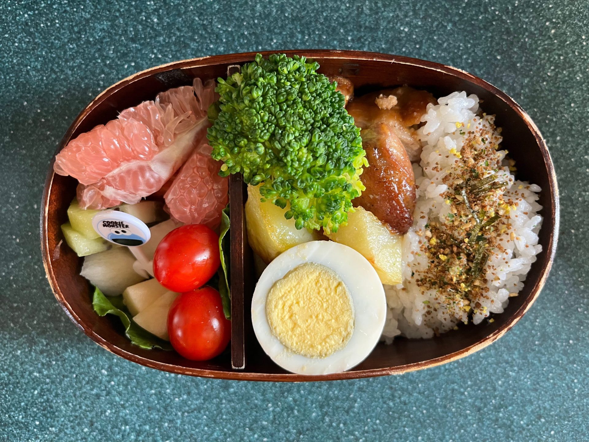 今日のお弁当(9/9)
メインは鶏肉の味噌マヨネーズ焼きでした