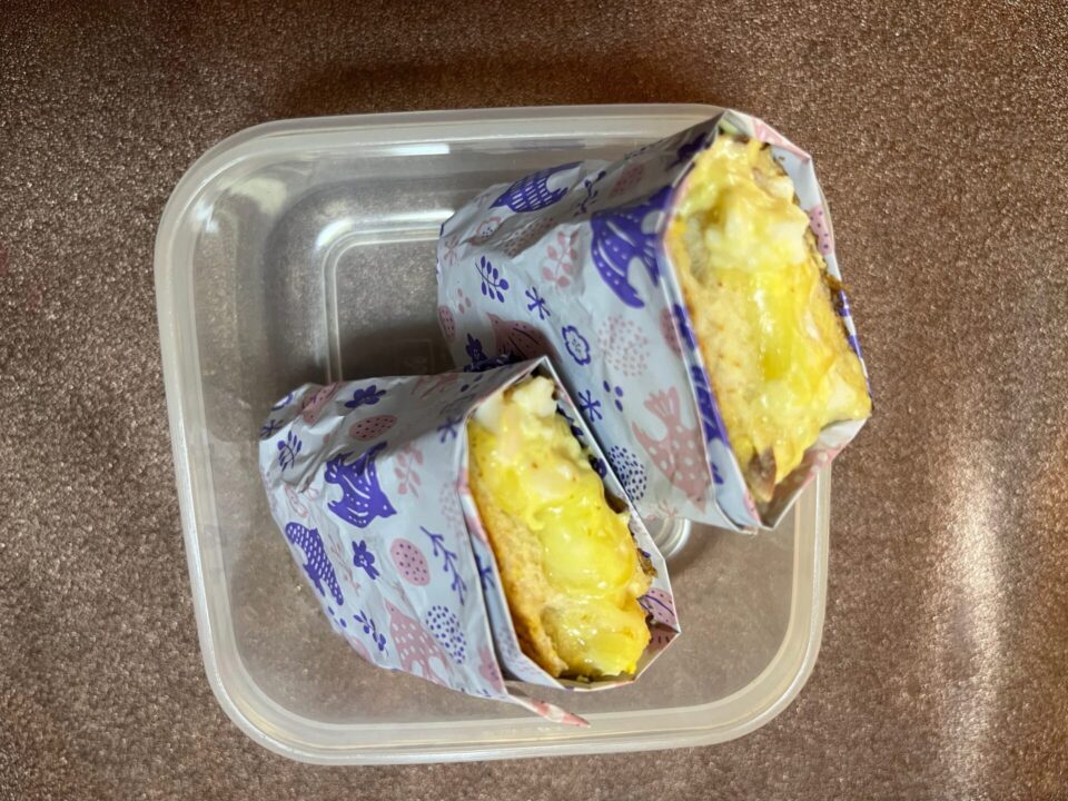 茶玉子ホットサンド