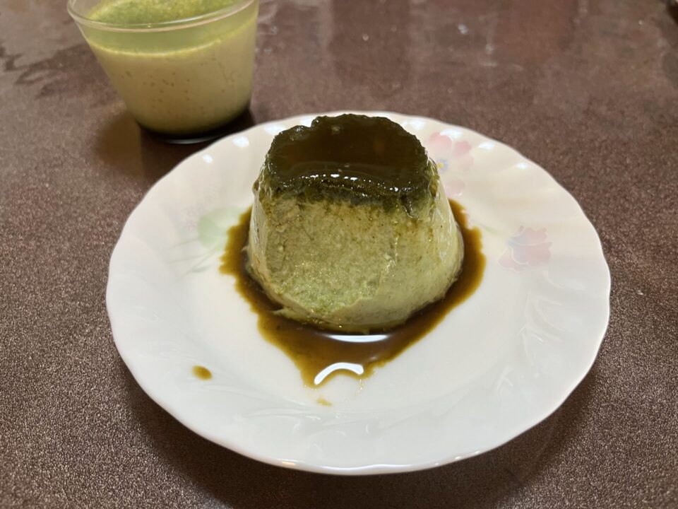 抹茶プリン2