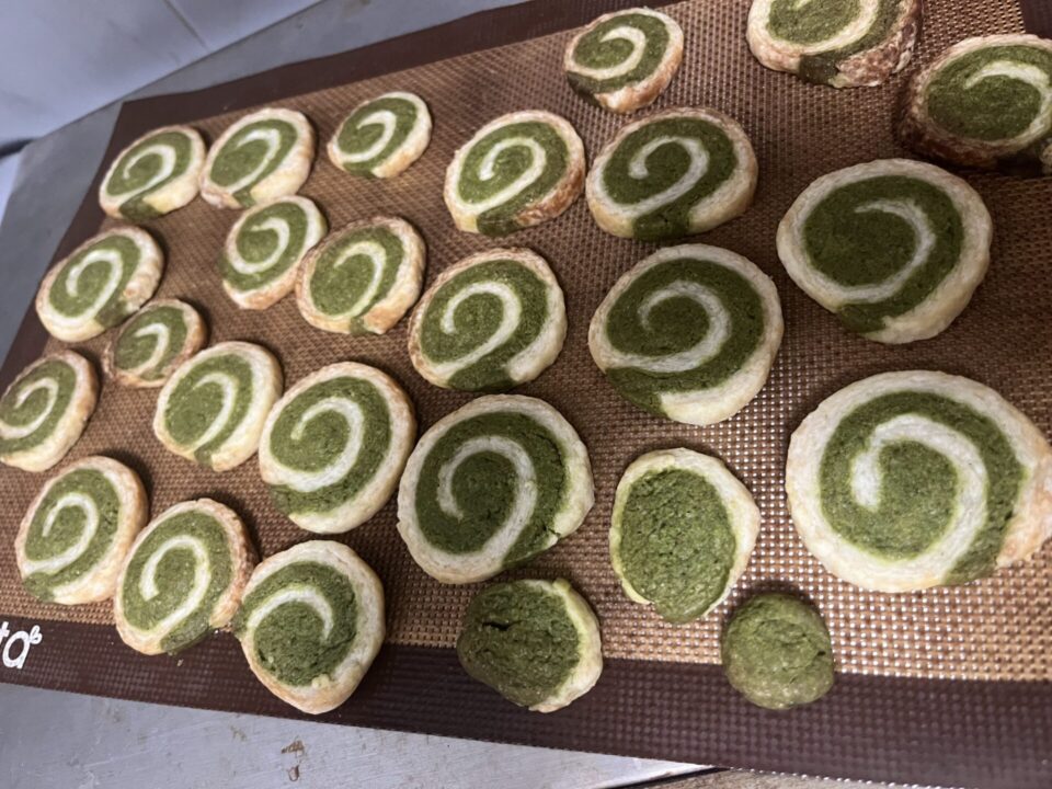 抹茶ぐるぐるクッキー