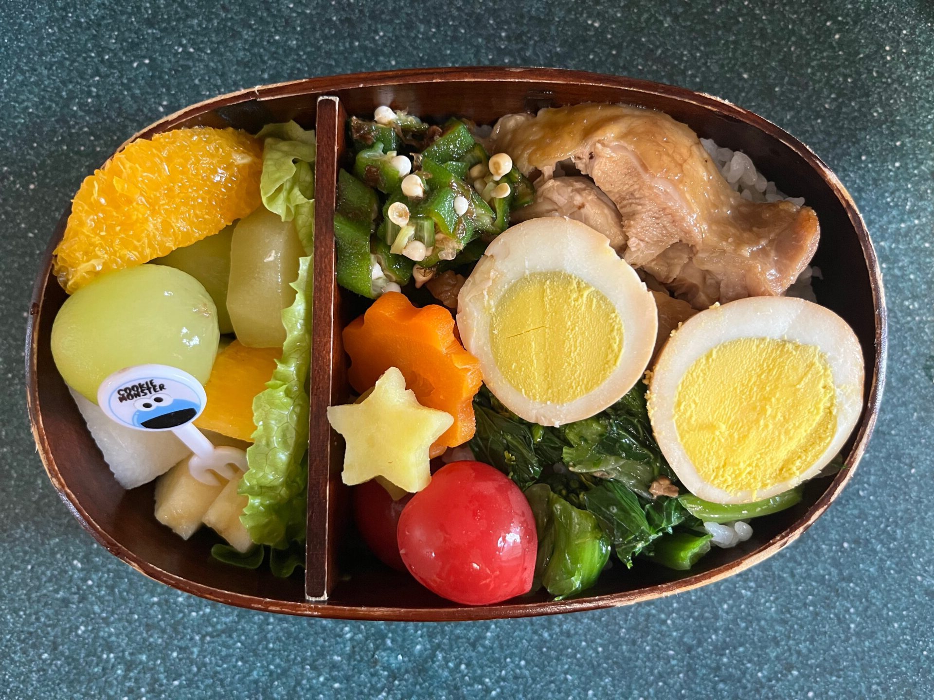 今日のお弁当(11/3)
メインはチキンナゲットでした