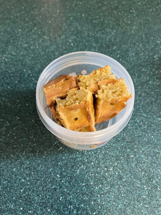 チョコワッフルサンド