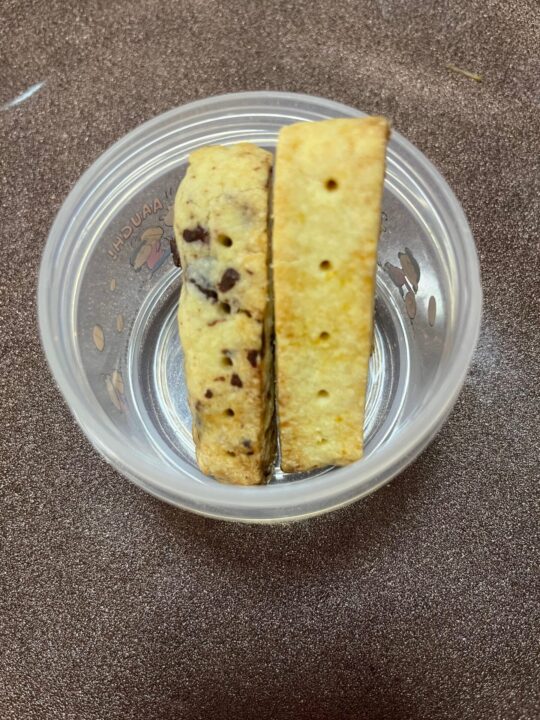 11/11おやつ。ショートブレッド