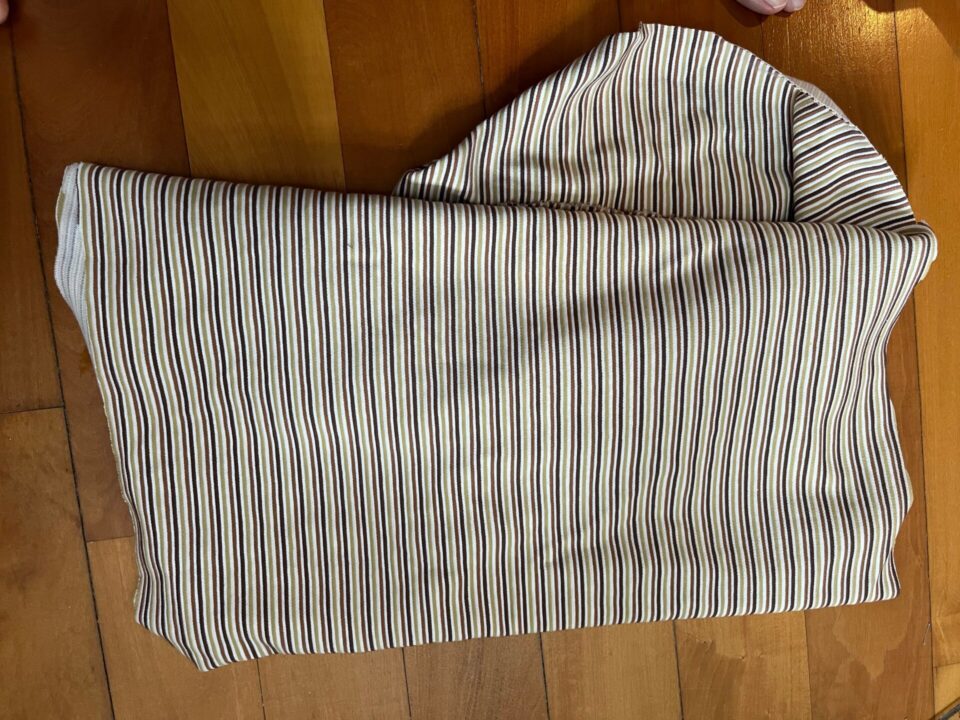 裏地に使った古い布地