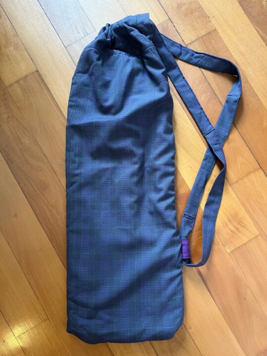 できあがったラケットカバー