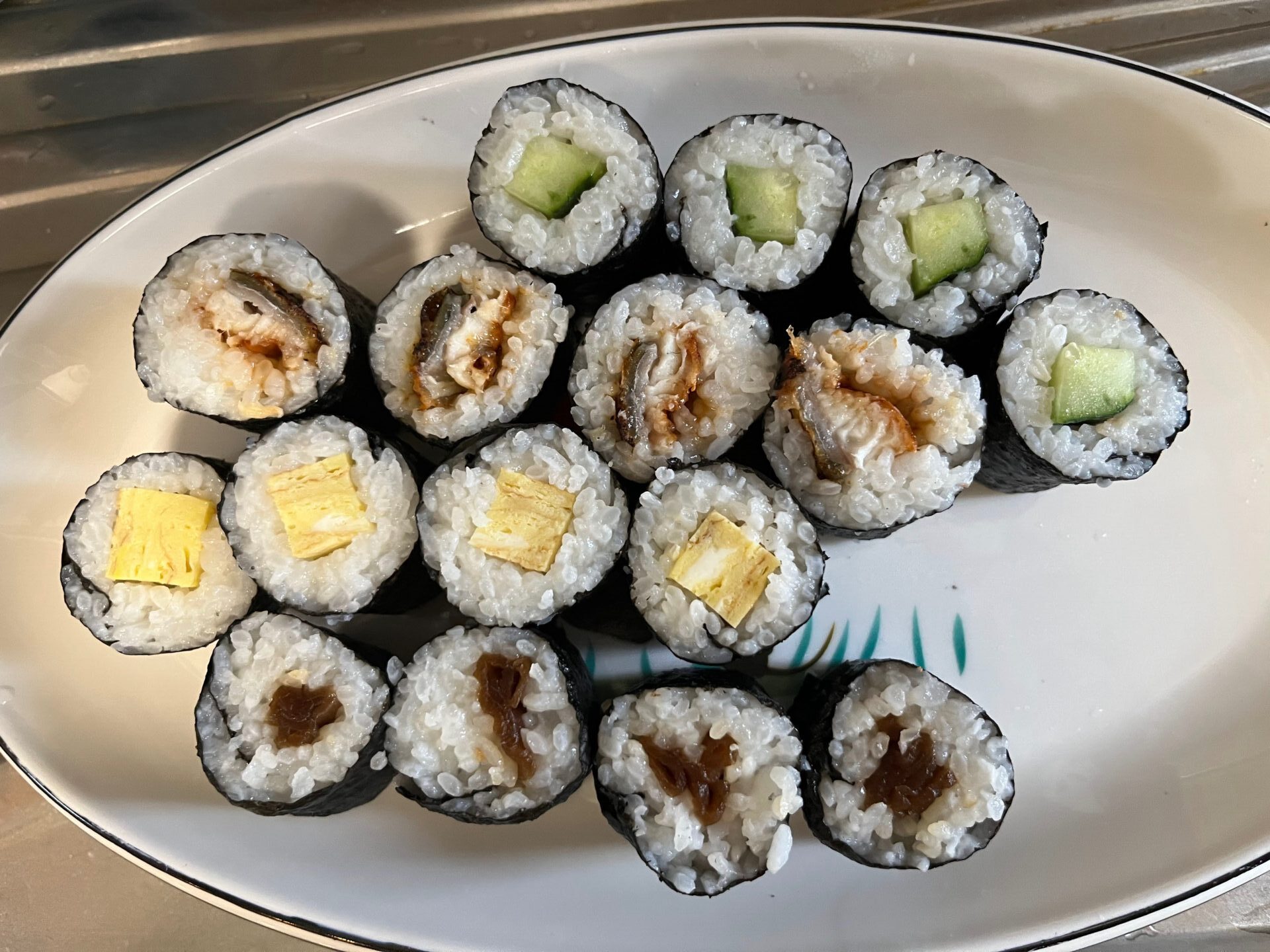 4種の細巻き寿司