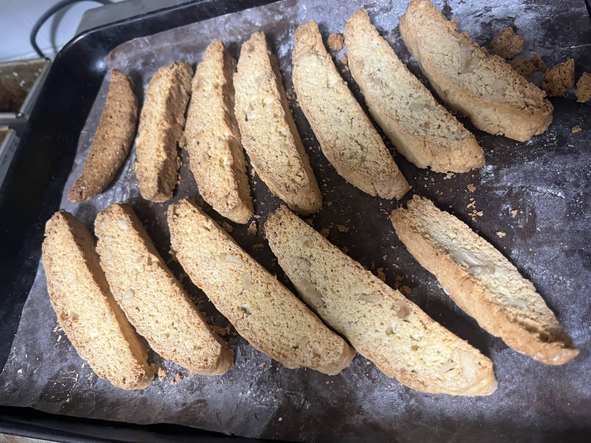 米粉ビスコッティ（レモン＆くるみ）