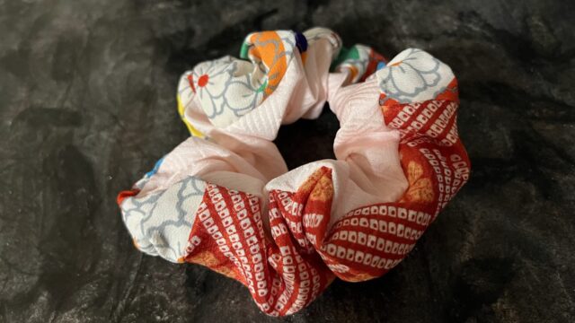 着物地シュシュ新作