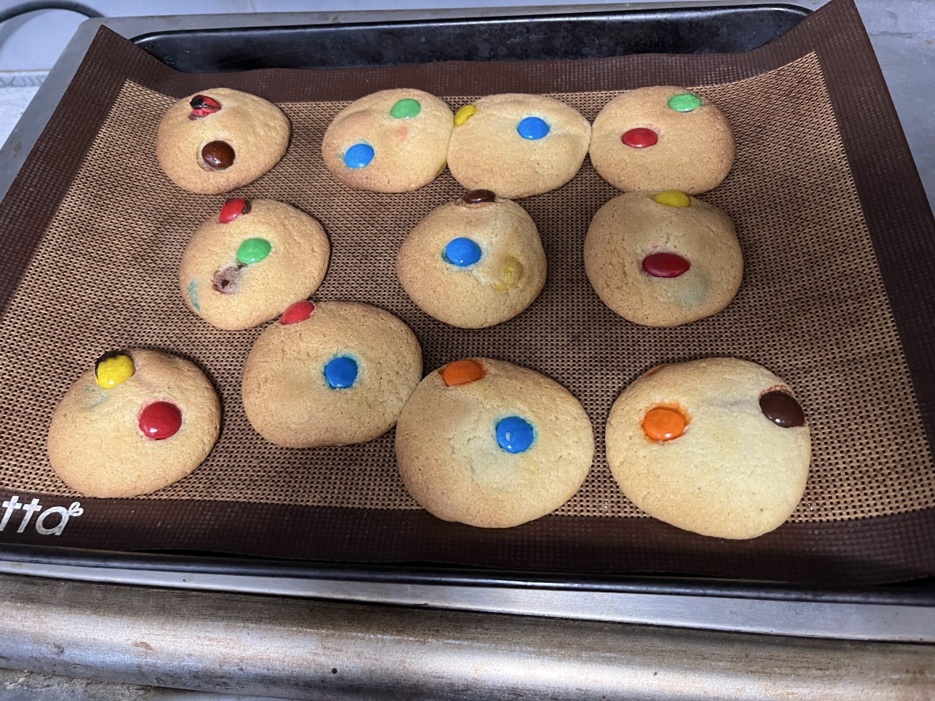 M&M’s入りクッキー