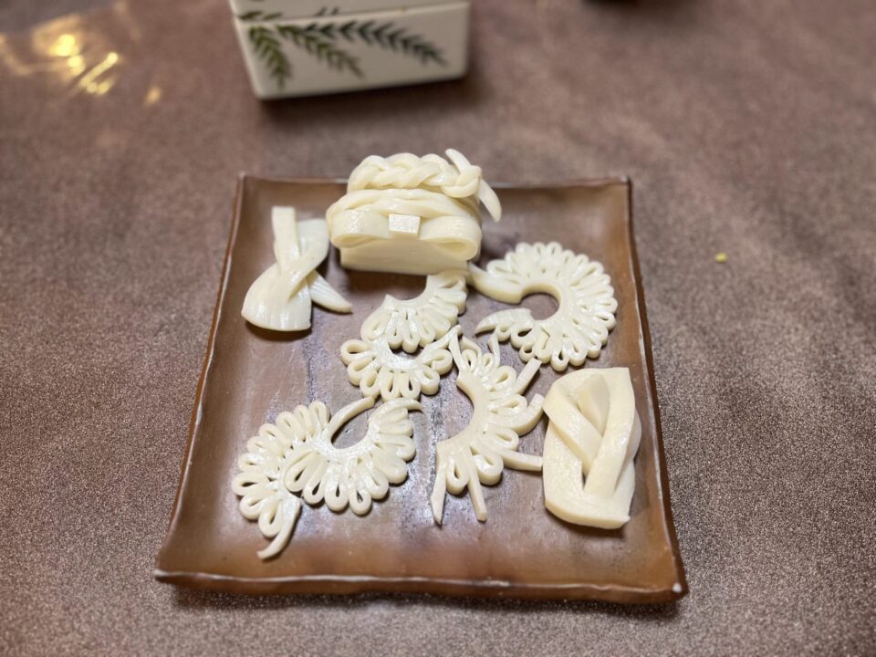 かまぼこの飾り切り