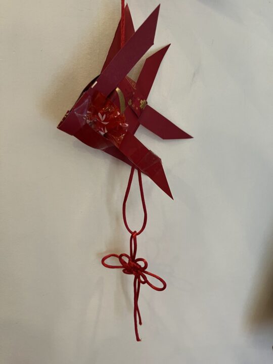 これにも吉祥結び。