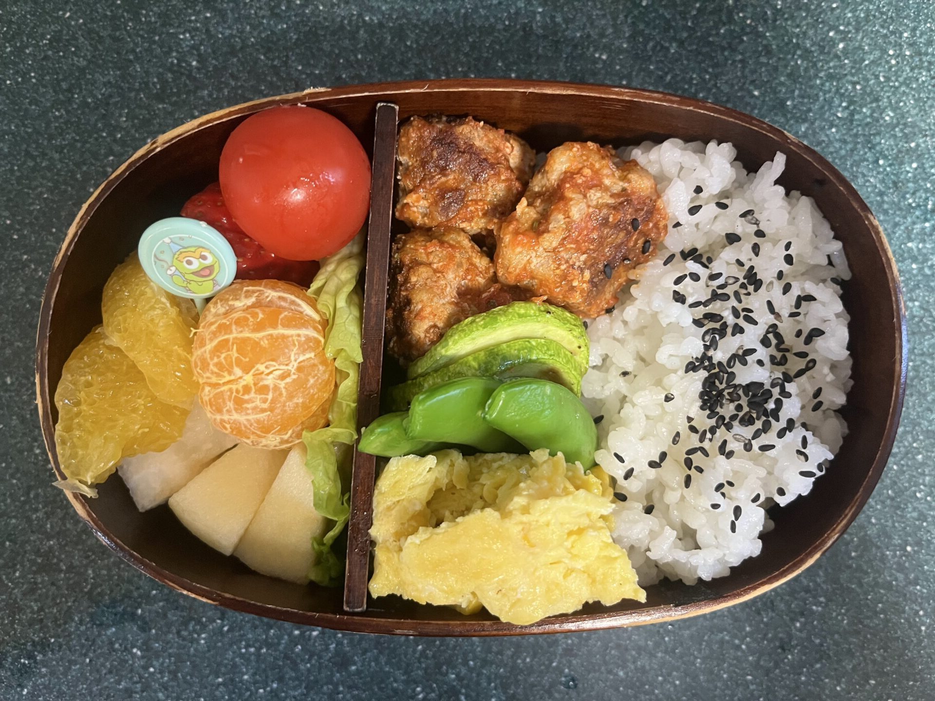 今日のお弁当(1/20)
メインはポルペッタでした