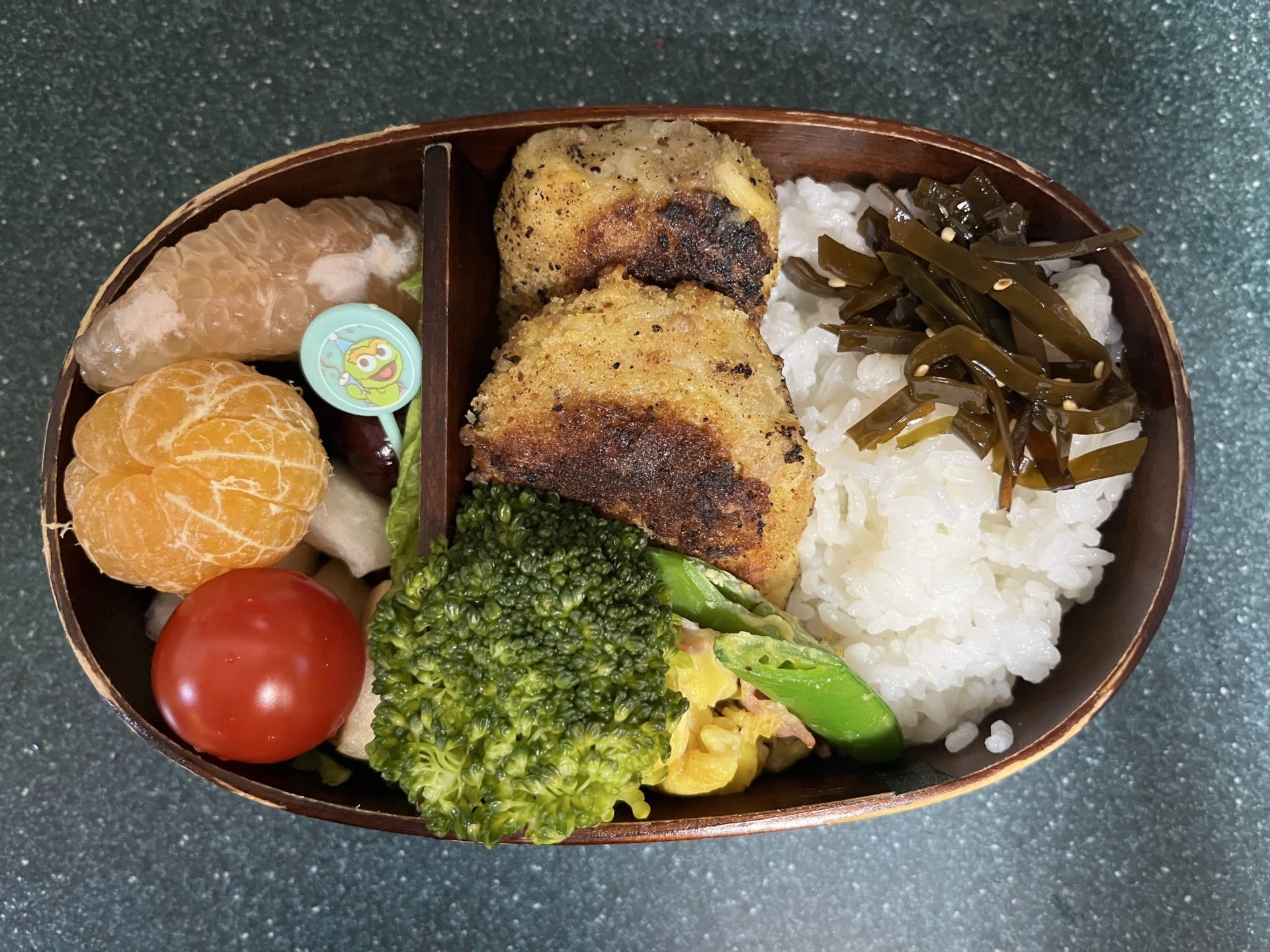 今日のお弁当(1/23)
メインはコロッケでした