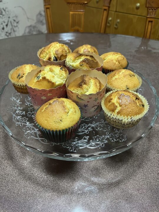 レモンクランベリーマフィン