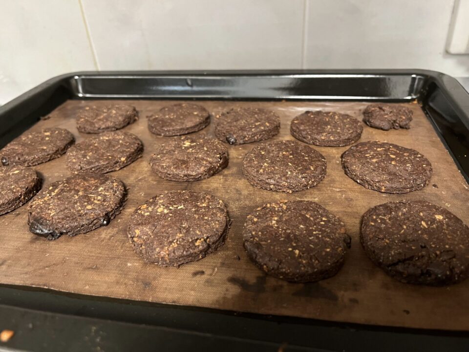 ココアココナッツクッキー