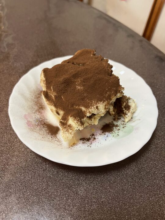 ティラミス、完成!