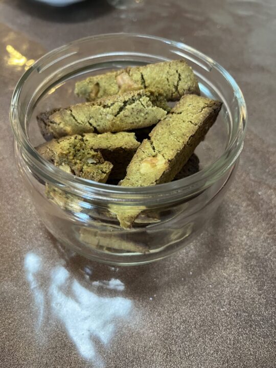 緑茶米粉ビスコッティ2