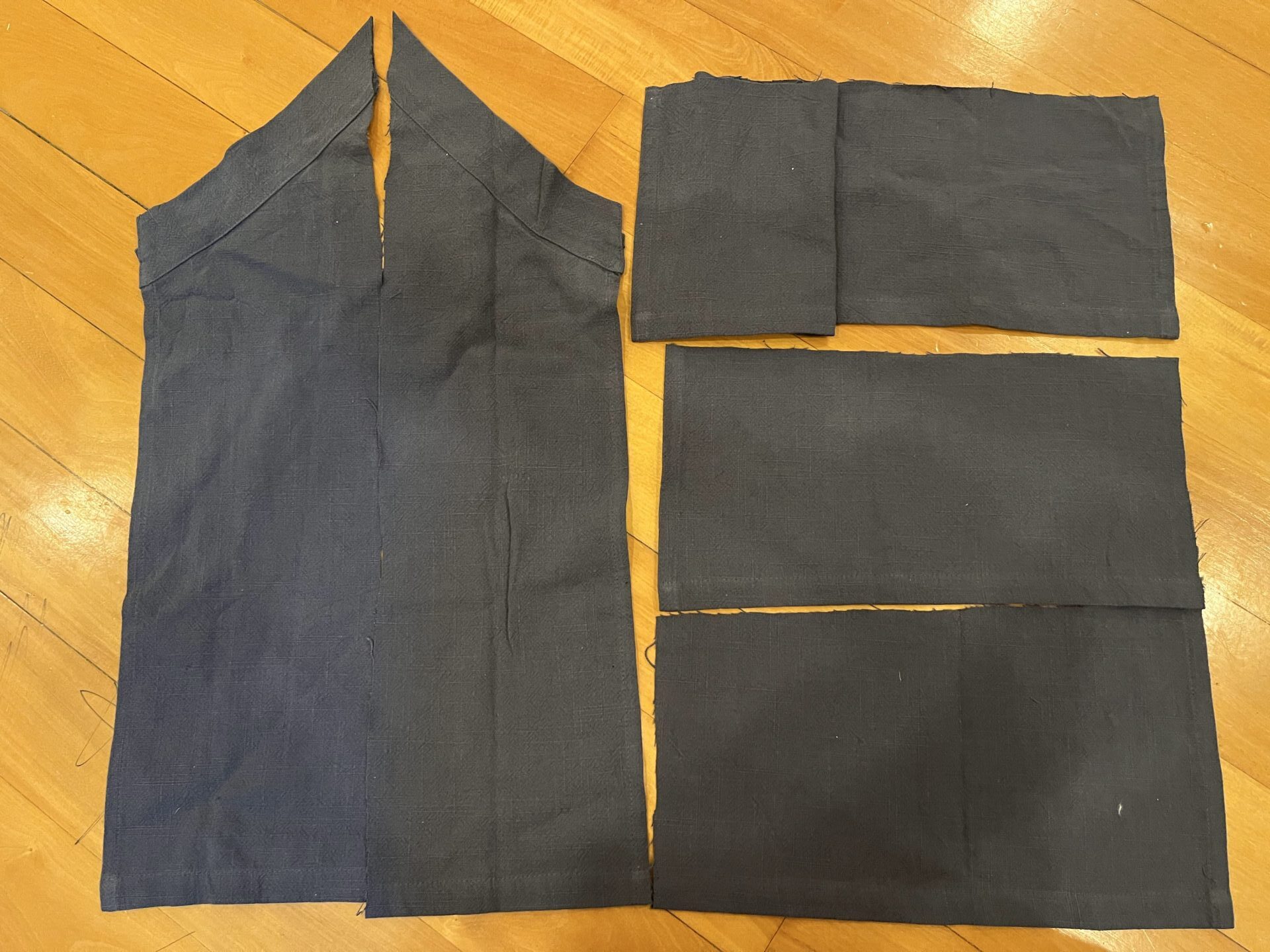 リメイク時に出た、余り布たち。