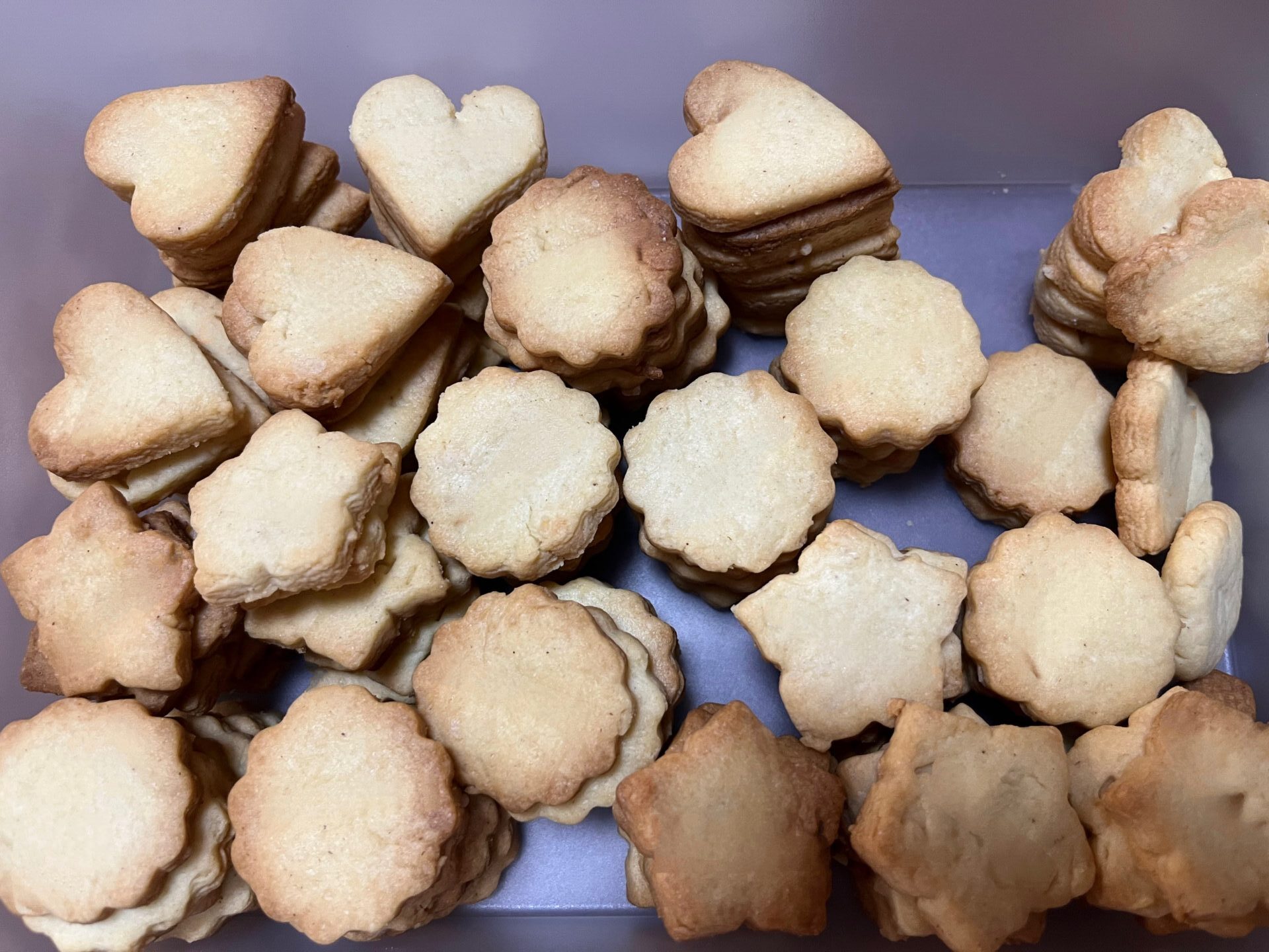 クッキー、たくさん焼きました