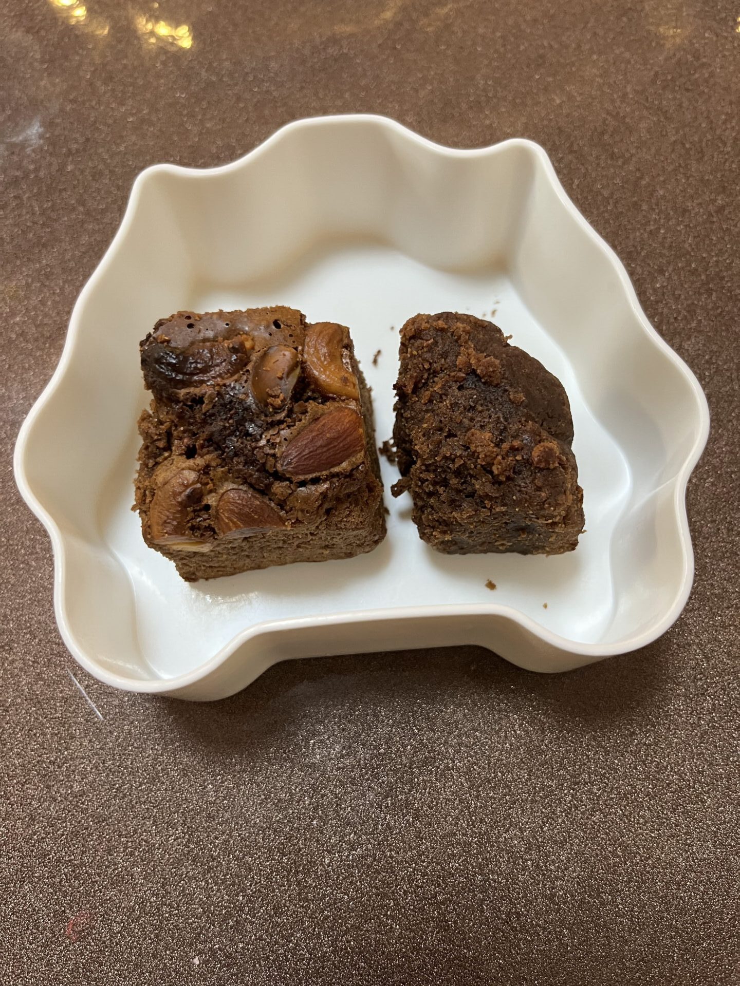 3/26おやつ。ブラウニー