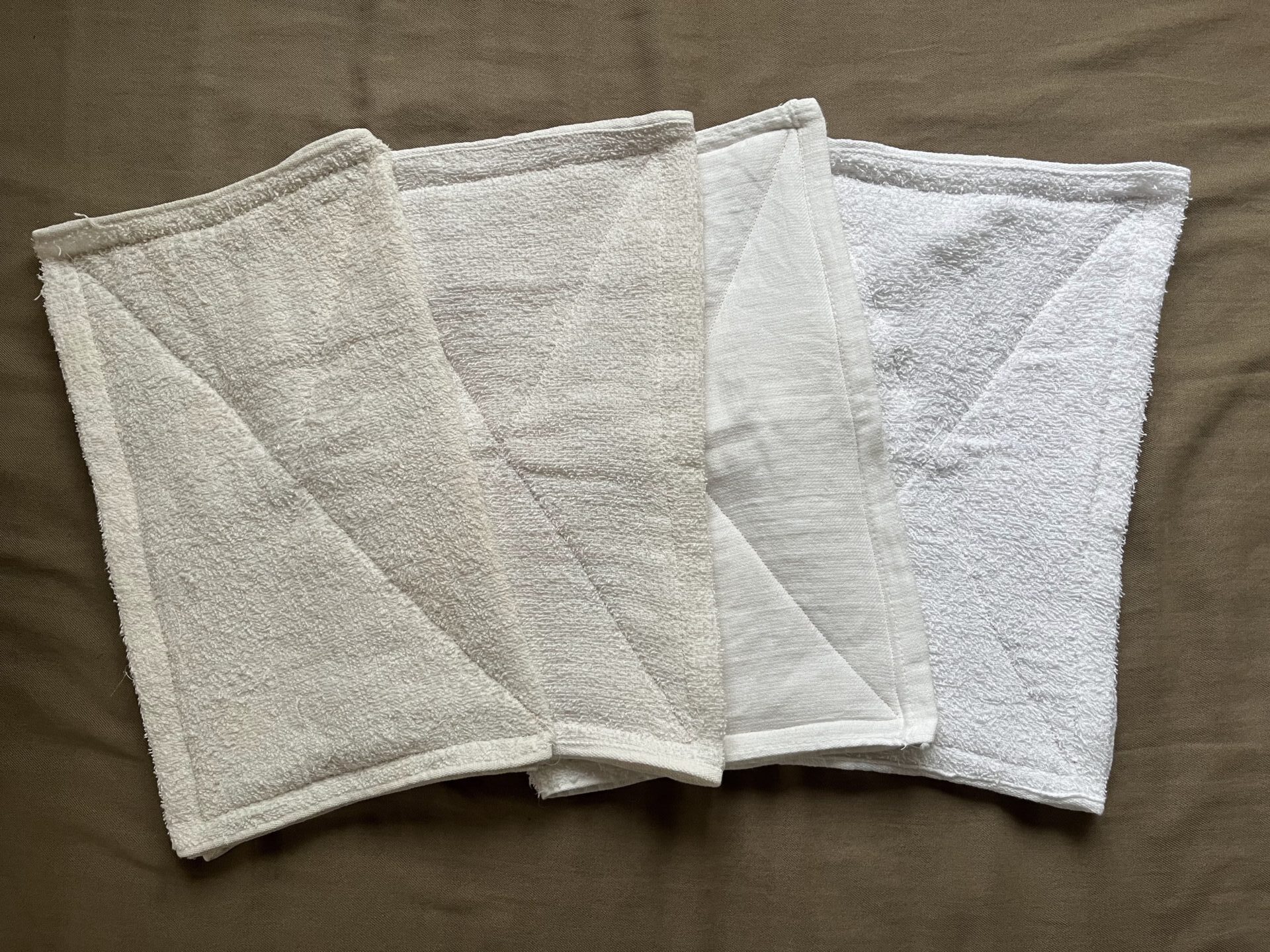 タオルを縫った雑巾