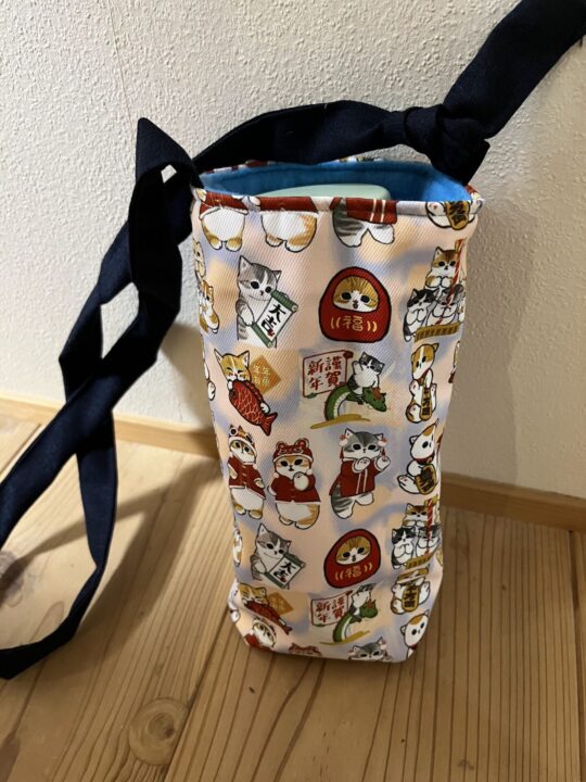 手作り水筒ホルダー
