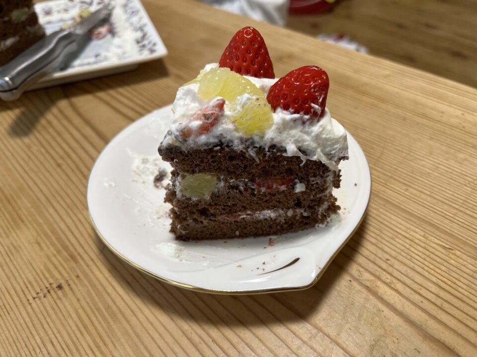 チョコケーキ1人ぶん