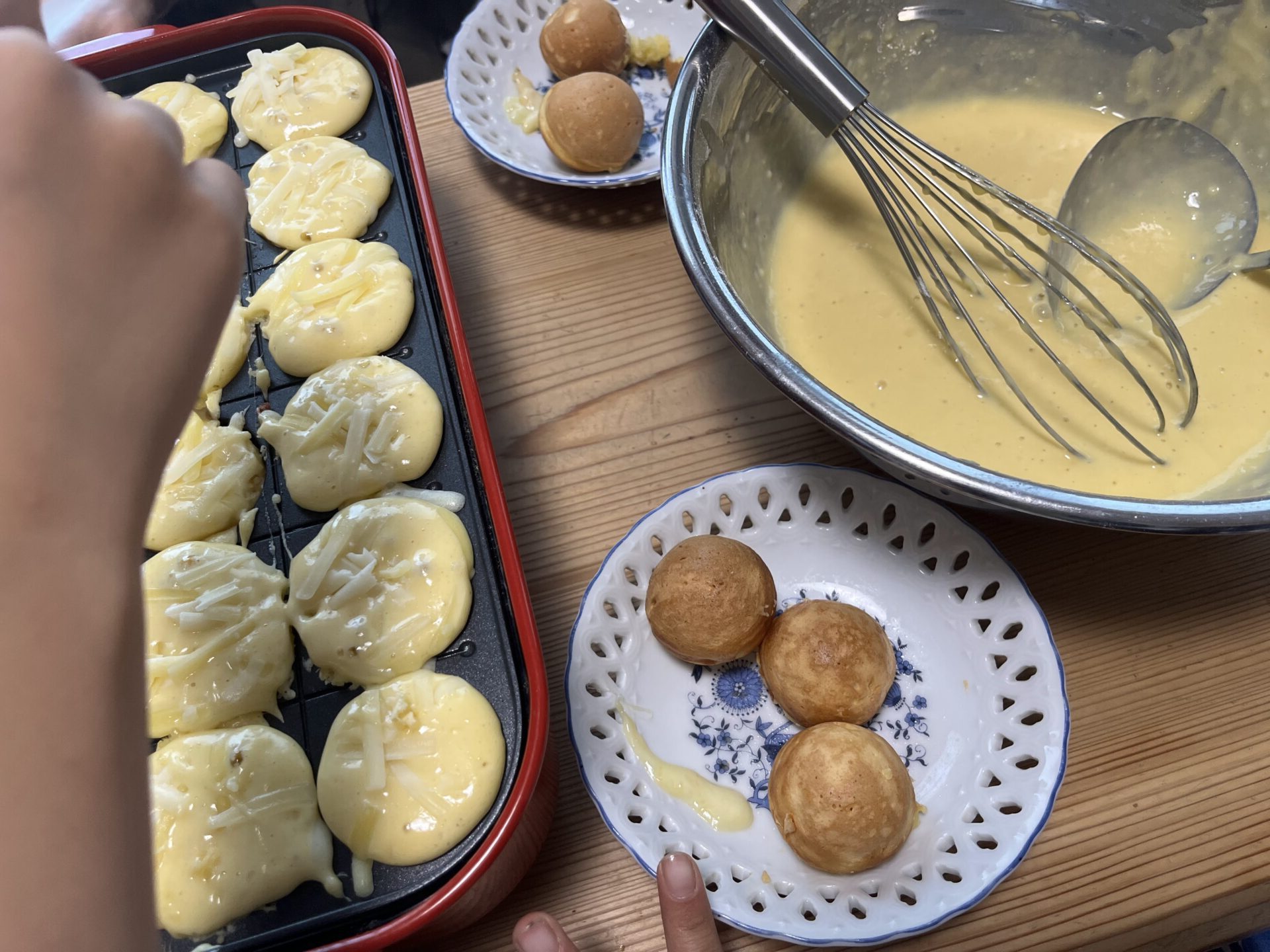 鈴カステラ風パンケーキ