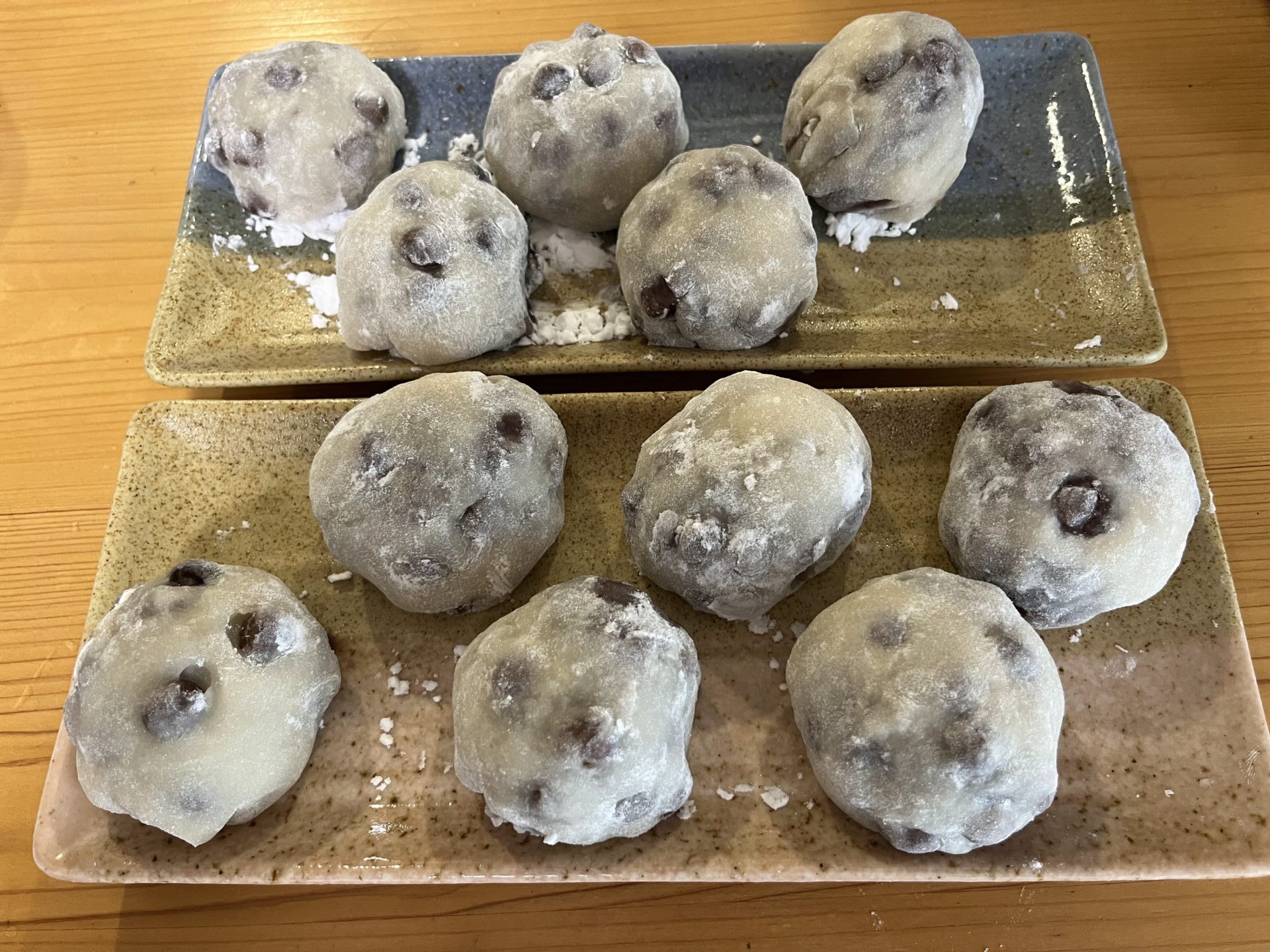 手作り豆大福、完成!